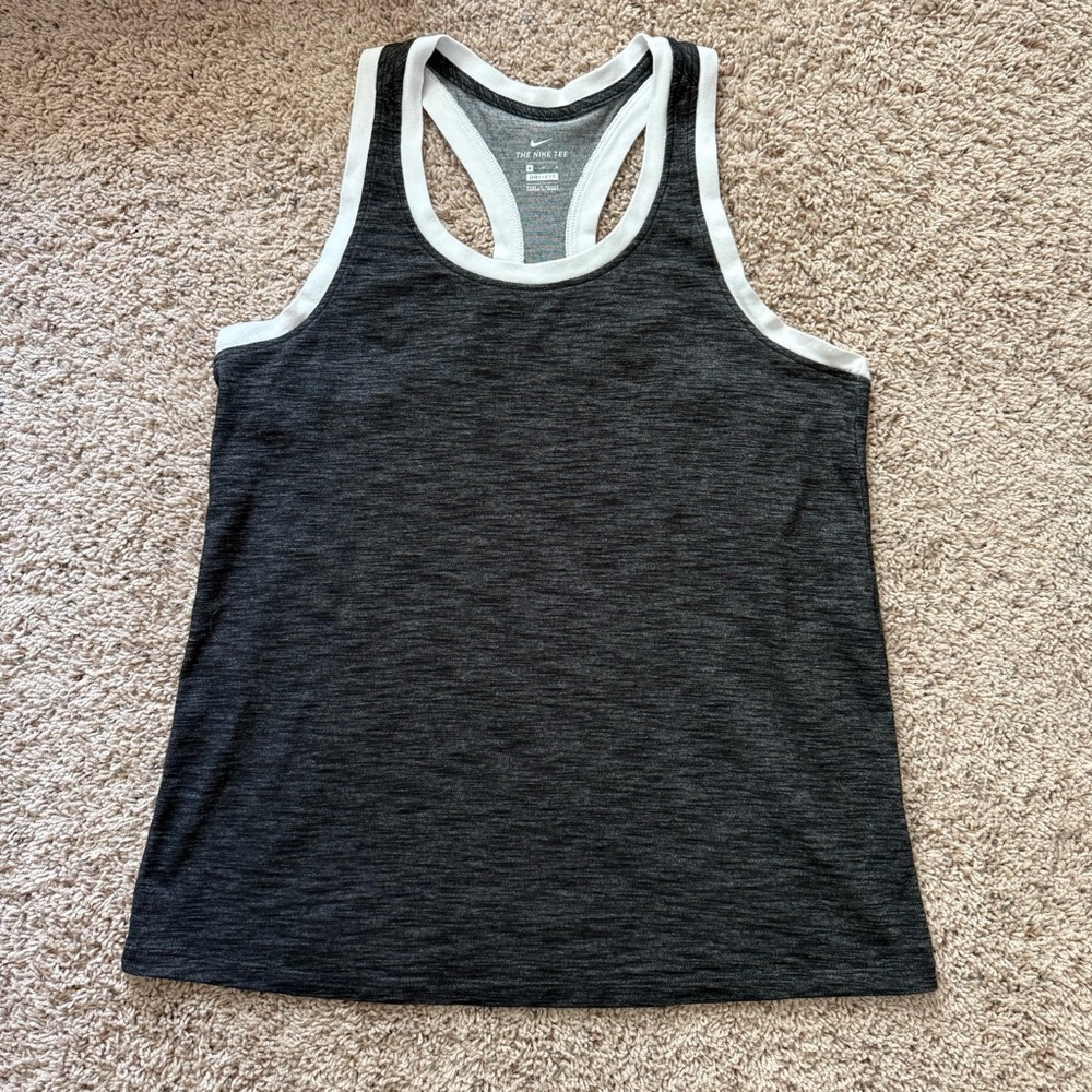 Black Racerback Tank Top - Picture 2 of 5